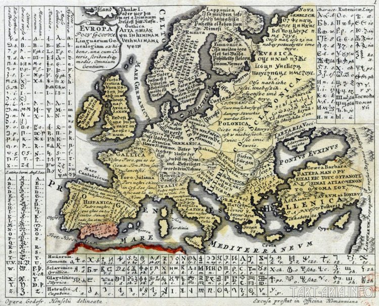 Europa Polyglotta, источник