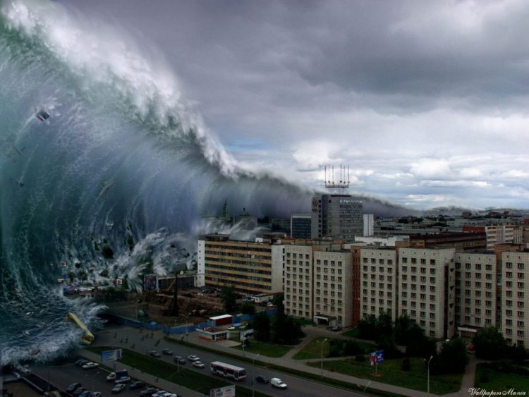 Волна цунами